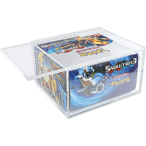 Boîte de présentation en acrylique transparente pour cartes, étui pour plaques PSA, support de cartes à collectionner personnalisé, protecteur magnétique pour cartes Pokémon Trainer Edition, compatible - Product Image 2