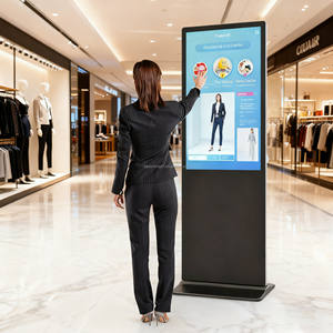 Pantalla LCD Interactiva de Alta Calidad y Brillo de 500cd 16:9, Tótem Publicitario con Gestión de Contenido Remota para Uso en Interiores, Fácil de Usar - Product Image 1