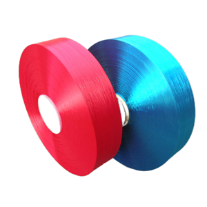 Tùy chỉnh 125d 165d 250D 500D 750D 1000D den Poy sợi trắng Poy <span class=keywords><strong>Polyester</strong></span> định hướng một phần sợi - Product Image 1