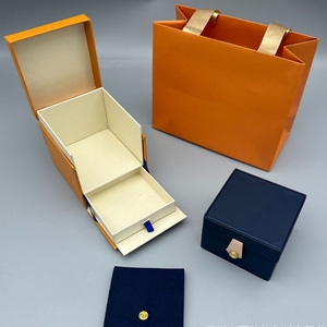 Cajas de Joyería de Primera Calidad Internacionales del Mismo Estilo, Caja de Almacenamiento de Joyería de Doble Capa, Caja de Joyería de Alta Calidad - Product Image 2
