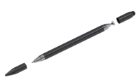 Stylet passif en métal 3 en 1, crayon capacitif universel pour écran tactile, pour téléphones/tablettes IPad/Android, pointe remplaçable