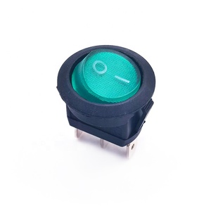 Interrupteur à bascule rond <span class=keywords><strong>SPTT</strong></span> (Single Pole Triple Throw) de bonne qualité, type Mercy - Product Image 1