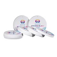 Disque en zircone blanche HT Plus 1350MPa 40% de translucidité pour laboratoire dentaire, logo personnalisable, blocs de fraisage CAD CAM