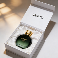 Flacon de parfum de fabrication, type à sertir, joint de sécurité, flacons de parfum originaux, flacon de parfum de luxe avec boîte, haute qualité