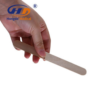 Krankenhaus gebrauch Bambus Holz zungen spatel Großhandels preis Einweg-Zungen spatel - Product Image 4