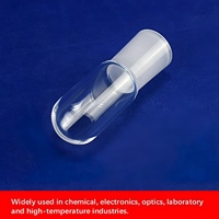 Tube de quartz pur à 99,99 %, résistant à la chaleur, transparent, en quartz fondu, surface polie, pour pliage/soudage/découpe