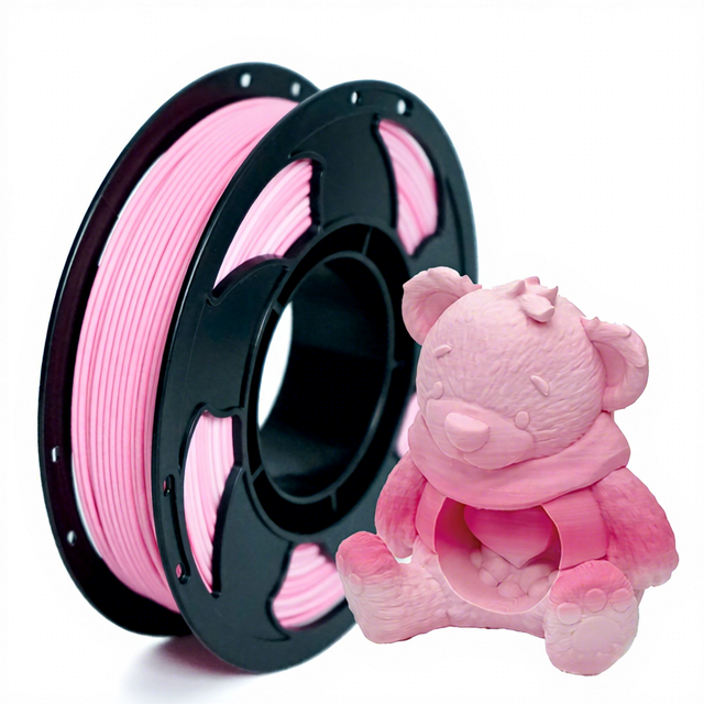Matte PLA Filament 16mm Frosted Surface 240C Printing Temperature 3D Printer Material for Professional Photography Models Made