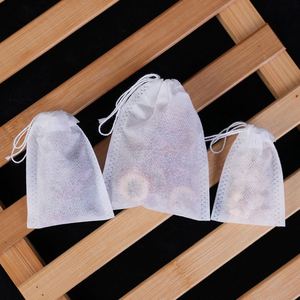 Drawstring Food Tea Filter <b>Bags</b> Various Sizes Empty Non Woven Bath Tea <b>Bag</b> - Product Image 1