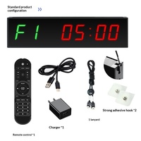 Chronomètre électronique en métal à 3 rangées et 10 voies pour l'entraînement athlétique