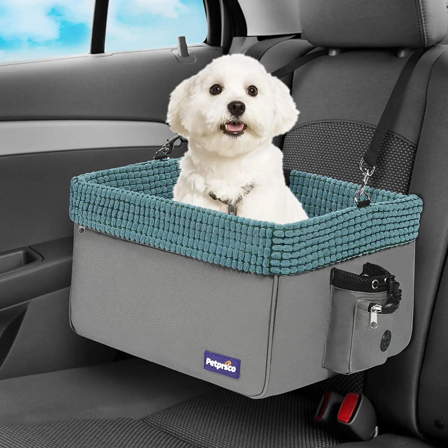 JW PET Alta Qualidade Dog Booster Seat Pet Car Seat Dog Seat Car Backseat Segurança Ao Ar Livre