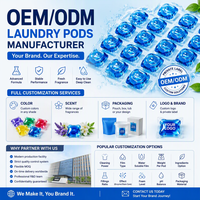 Lessive puissante en comprimés, en poudre, liquide ou en dosettes tout-en-un pour le linge OEM