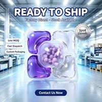 Capsules de lessive conformes aux normes internationales pour la lessive domestique
