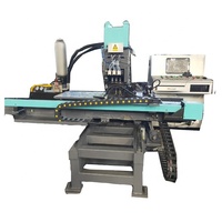 Machine de perçage et de poinçonnage robuste SRM HP123, série HPD, machine de perçage de plaques, portique mobile, source d'alimentation hydraulique haute performance