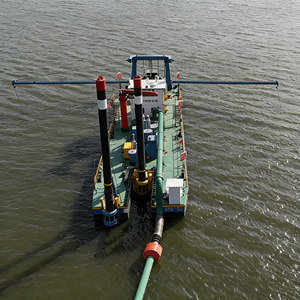 เครื่องขุดแบบดูดหัวตัดสำหรับขุดลอกตะกอนการฝึกในแม่น้ำลึก - Product Image 6