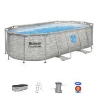 Набор для наземного бассейна For 56714/56715/56715E Pro MAX Splashview из ПВХ, овальный, 4,27м x 2,50м x 1,00м, для детей и взрослых