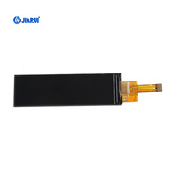 Layar LCD TFT Jiarui 2,25 inci ST7789 76x284 IPS Display SPI Strip Panjang 450cd/m2 Kecerahan 2,8-3,3V Catu Daya Plug-in FPC