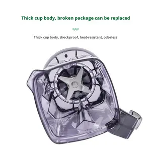 Accesorios Universales para <span class=keywords><strong>Licuadora</strong></span> y Exprimidor <span class=keywords><strong>de</strong></span> Leche <span class=keywords><strong>de</strong></span> Soya Recién Molido, Modelo A5/A8 <span class=keywords><strong>de</strong></span> 2.5L, Jarra Superior <span class=keywords><strong>con</strong></span> Juego <span class=keywords><strong>de</strong></span> Cuchillas - Product Image 3