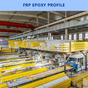 FRP Epoxyhars Glasvezel Vierkante Buis Pultrusie Profielen voor de Bouw - Product Image 4