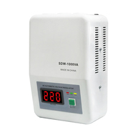 Régulateur de tension automatique monophasé SVC mural 5 kVA 10 kVA 15 kVA pour usage domestique, sortie CA 220 V, stabilisateurs SDW-1000VA