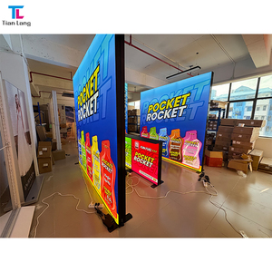 Caja de luz LED de tela publicitaria de 6x3 m de fácil montaje, 20x10 pies, pared trasera retroiluminada para stands de ferias comerciales. - Product Image 5