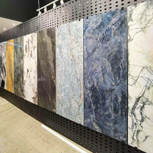 Modern Style 1220*2440*3mm Interior Decoration PVC Plastic Marble <b>Wall</b> <b>Panel</b> <b>Board</b> UV Coating PVC Marble Sheet - Product Image 1