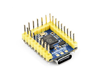 Mini Placa RP2350-Zero, una Placa MCU tipo Pico Basada en el Microcontrolador Raspberry Pi RP2350A de Doble Núcleo y Doble Arquitectura