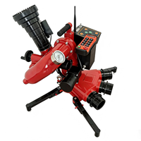 Meriam Air Api Jarak Jauh 85m Berbahan Aluminium Alloy dengan Kontrol Remote, 80L/S, Desain Modular 3-Inlet, Fleksibel dan Tahan Lama