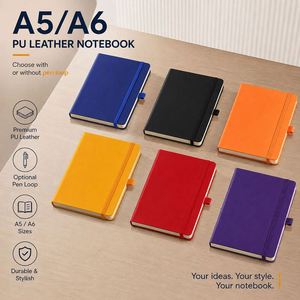 Envío Rápido, Cuaderno de Cuero A5 Personalizado y Portátil con Nuevo Diseño, Colores y Logotipo Personalizables - Product Image 2
