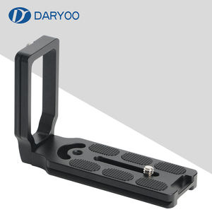 Appareil photo en aluminium Arca Swiss Universal Camera Vertical Shooting L Plate Base Quick Release L Bracket Holder for Ball Fluid Head - Product Image 1