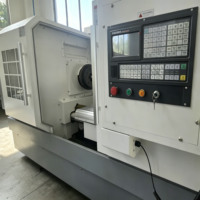 CNC-Drehmaschine CK6163-1500 630mm Schwingdurchmesser 105mm Spindelbohrung Flachbett CNC-Drehmaschine für Industrielle Bearbeitung