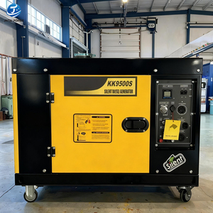 Groupe électrogène diesel ultra silencieux 5-20KVA 110V/220V/380V, bobinage tout cuivre, vente directe usine, faible bruit, monophasé triphasé - Product Image 1