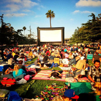 Écran gonflable géant de 12m grand cinéma extérieur gonflable de 40ft 16:9 de cinéma extérieur