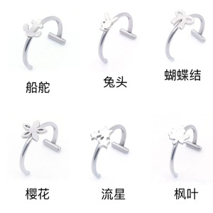 Groothandel Punk Hiphop Roestvrij Staal Lip Ring C Clip Lip Ring Body <span class=keywords><strong>Piercing</strong></span> <span class=keywords><strong>Labret</strong></span> <span class=keywords><strong>Piercing</strong></span> Voor Mannen En Vrouwen - Product Image 3