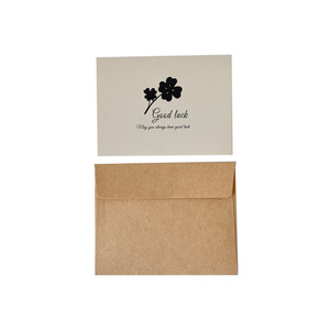 Tarjeta de Felicitación de Diseño Personalizable <span class=keywords><strong>Vintage</strong></span> con Sobre de Papel Kraft para Días Festivos, <span class=keywords><strong>Cumpleaños</strong></span>, Regalos, Acción de Gracias, Mensajes Empresariales - Product Image 4