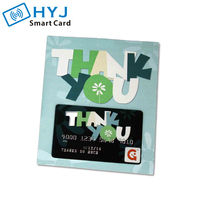 Conception personnalisée de cartes-cadeaux de fidélité en PVC Offset imprimé en couleur incluant le porte-cartes en papier Carte magnétique-Offset durable