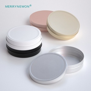 180ml Round Aluminum Cosmetic Tin Aluminum Screw Cap Tin Aluminum Tin Can for Body Butter - Product Image 3