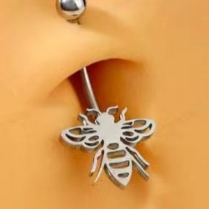 Cross-Border E-Commerce Factory Outlet Simple Titanio Acero <span class=keywords><strong>Ombligo</strong></span> Clavo Acero inoxidable <span class=keywords><strong>Ombligo</strong></span> Anillo Cuerpo Moda Stud Pendientes - Product Image 4