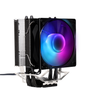 Ventilateur de refroidissement double tour double 90 mm SAMA Factory True Color Intel 775/115X/1700 CPU FRGB pour PC de jeu
