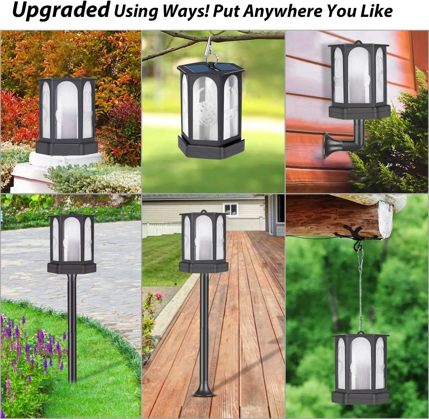 Waterproof Led Landscape Lighting Pathway Patio Yard Lawn Decoration Light Outdoor Solar Powered Lamp Garden Light