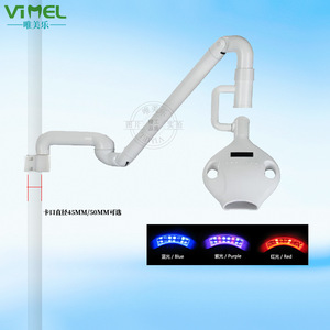 อุปกรณ์ฟอกสีฟัน Vimel Dental 8 หลอดไฟ LED แสงเย็น แขนปรับได้ อุปกรณ์ฟอกสีฟันระดับมืออาชีพ สำหรับใช้ในคลินิก - Product Image 4