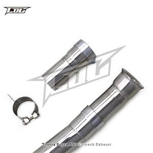 Catback recto automático para Toyota Supra A90 3,0 T 2020-2023 T304 resonador <span class=keywords><strong>tubo</strong></span> medio salida única carrera rendimiento deporte <span class=keywords><strong>tubo</strong></span> <span class=keywords><strong>de</strong></span> <span class=keywords><strong>escape</strong></span> - Product Image 2