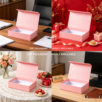 Boîtes cadeaux magnétiques pliables personnalisées |   Emballages biodégradables pour cadeaux, articles de première nécessité et vêtements de luxe