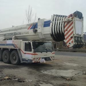 Buen estado usado Zoomlion 500 toneladas Camión grúa precio barato para la venta maquinaria de construcción Dubai - Product Image 5