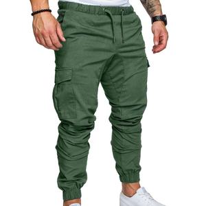 Pantalones Cargo para hombre, ropa deportiva para gimnasio, pantalones reflectantes informales para correr, ropa de calle de Hip-Hop, pantalones de chándal - Product Image 1