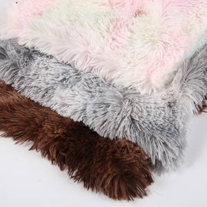 <span class=keywords><strong>Tela</strong></span> de Felpa Arcoíris de Pelo <span class=keywords><strong>Largo</strong></span> de 40 mm con Efecto Tie Dye para Juguetes y Mantas - Product Image 1