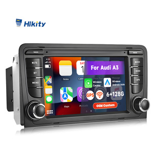 Hikity <span class=keywords><strong>6</strong></span> + 128G 7นิ้วสำหรับ A3 Audi/S3/RS3 2003-2012แอนดรอยด์วิทยุรถยนต์สเตอริโอไร้สายคาร์เพลย์/แอนดรอยด์ออโต้/32EQ dsp/gps ขายส่ง - Product Image 1