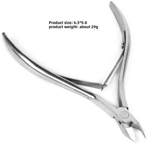 En stock coupe-ongles facile à utiliser en acier inoxydable 8710 <span class=keywords><strong>pince</strong></span> à <span class=keywords><strong>cuticules</strong></span> outil efficace pour <span class=keywords><strong>enlever</strong></span> <span class=keywords><strong>les</strong></span> ongles. - Product Image 3