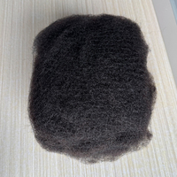 Cabello Virgen Brasileño al Por Mayor, Paquete de 50g, Cabello Humano Afro Rizado de Alta Calidad para Rastas