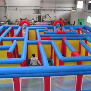 <span class=keywords><strong>Labyrinthe</strong></span> géant gonflable de 12x12m jeu de sport d'obstacle de <span class=keywords><strong>labyrinthe</strong></span> gonflable d'étiquette de <span class=keywords><strong>laser</strong></span> extérieur avec l'accessoire de ventilateur - Product Image 5
