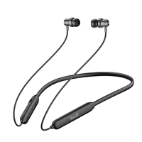 Écouteurs Stéréo Sans Fil Budi TWS à Fixation Magnétique Originale au Dos, Conception Légère, Casque Bluetooth à Porter autour du Cou
